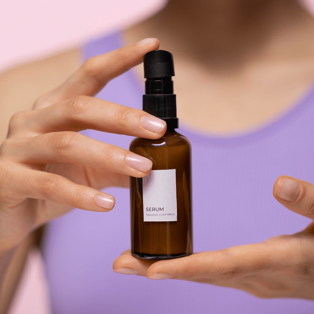 Niacinamide facial serum treatment