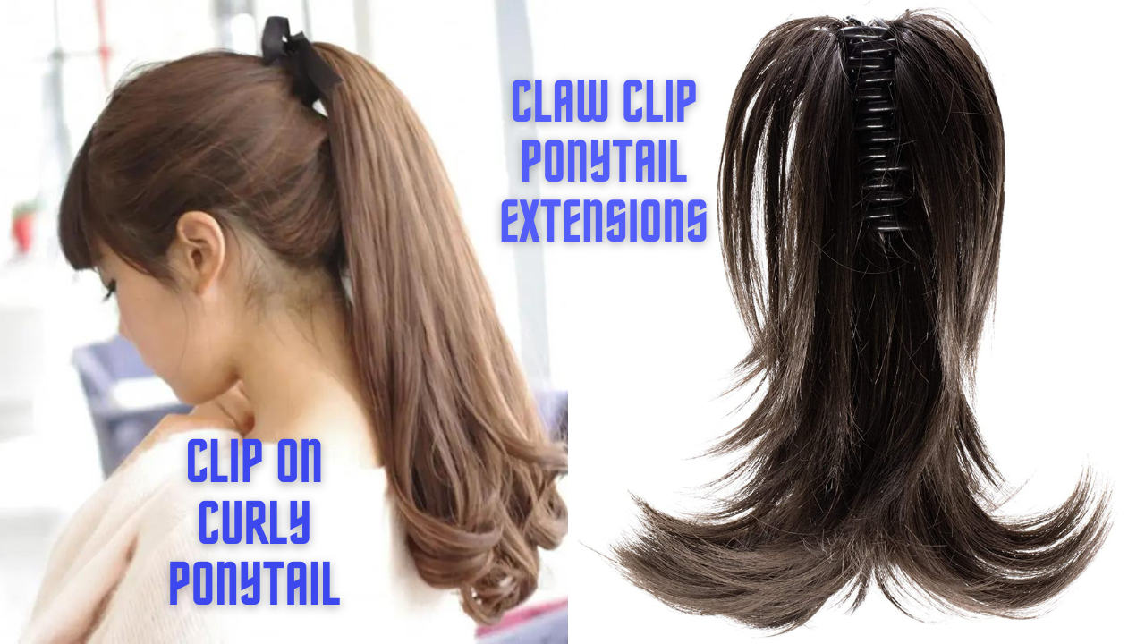 Clip On Curly Ponytail