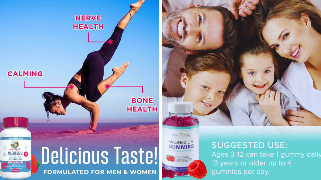 Sugar Free Magnesium Gummies For All The Family