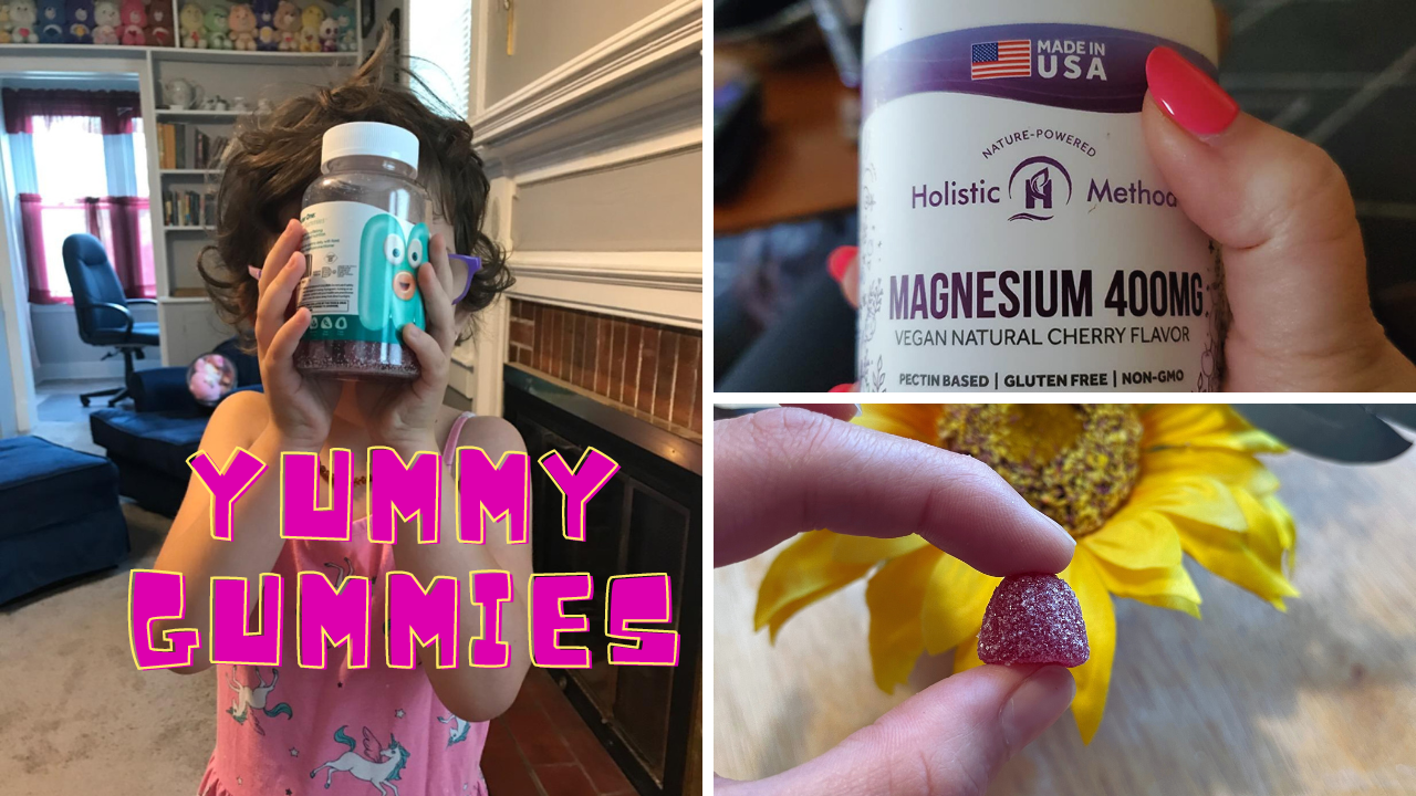 YUMMY Magnesium Gummies For Kids.