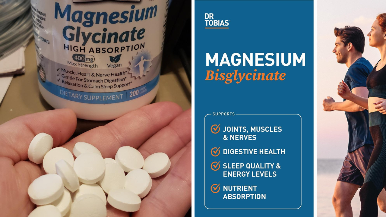 Magnesium Bisglycinate Supplements For Maximum Absorption!